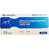 WizBiotech Kit rapido SARS-CoV 2 Test rapido Antigenico Nasale (Colloidal Gold)
