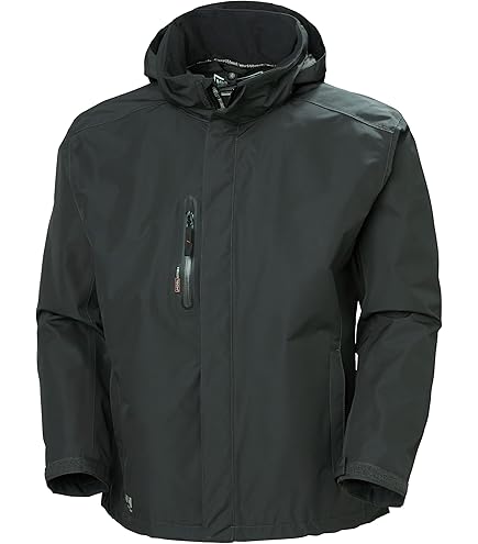 Helly-Hansen Men's Vancouver Waterproof Outdoor Rain Jacket With Hood - View #5