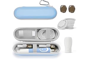 Yinke 2.0 Etui de Voyage pour Brosse à Dents électrique Oral B/Oral-B Pro/Philips Sonicare/Wondersmile Sonic, Etui de Voyage pour Brosse à Dents électrique