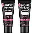 Perfora Activated Charcoal Whitening Toothpaste 200 gms (100 g x 2) | Enamel Safe Teeth Whitening Toothpaste for Men & Women | Removes Coffee, Tobacco & Wine Stains | SLS Free | Watermelon Mint