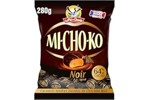 LA PIE QUI CHANTE Bouchees chocolatees noir caramels Mi-Cho-Ko - 280 g