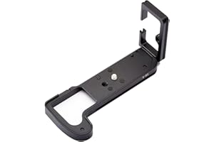 FUGASUN X-H1 XH1 L Plaque Poignée, X-H1 XH1 L poignée de support avec vis 1/4 "Convient pour FUJIFILM X-H1 XH1