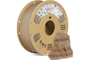 OVERTURE Filamento PLA Mármol 1.75mm, Filamento para Impresora 3D con Efecto Piedra Realista, 1kg (2.2 lbs) Carrete de Cartón, Precisión +/-0.02mm (Roca Sedimentaria)