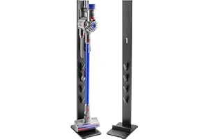‎RICOO RICOO Staubsauger Halterung Ständer Kompatibel für Dyson Akkusauger Bodenständer V6 V7 V8 V10 V11 V12 V15 Staubsaugerhalter SH002 Organizer Zubehör Stand Rahmen ohne Bohren Schwarz