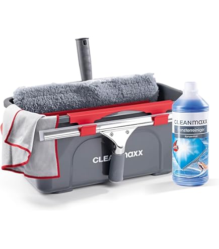 PureCLN Lot De 7 Nettoyeurs De Vitres Professionnels Avec