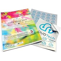 Carta Adesiva In Vinile Per Stampante A Getto D'inchiostro(52 - Foto 12