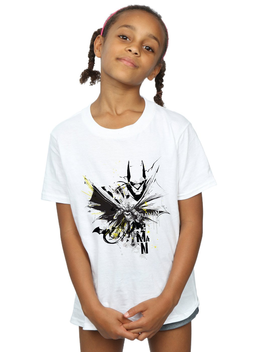 DC-Comics-Mdchen-Batman-Batface-Splash-T-Shirt