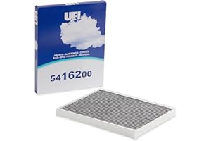 UFI Filters, Filtro Abitacolo ai Carboni Attivi 54.162.00, Adatto a Auto, Applicabile su Diversi Modelli Abarth, Alfa Romeo, Citroen, Fiat, Opel, Peugeot e Vauxhall