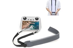VOLOHAS Cinturino Regolabile con Vite in Alluminio per DJI Mini 4 Pro/Air 3/Mini 3 Pro/Mavic 3/2/Mini 3/2/2 SE/Air 2/2S Tracolla Cordino Allargata per DJI RC/RC 2/RC PRO/Smart Controller Telecomando