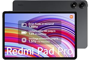 Xiaomi Redmi Pad Pro 12.1" 8/256GB Gris Grafito