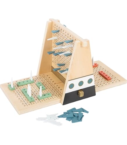 Small Foot 11364 Gioco di logica Codice Segreto, Puzzle Divertente per 2 Persone, con Pratica Borsa di Stoffa nel Quale riporlo, 100 pz
