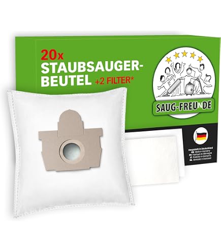 PakTrade 5 Sacchetti Per Aspirapolvere EIO + Filtro – Compatibili Con Pro Nature Eco+, Vivo, Topo, Villa, Eco 2 - 4
