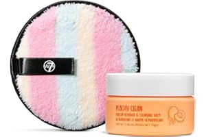 W7 Peachy Clean Makeup Melt Set – Cleansing Balm & Remover Pad for a Peach-Perfect Skincare Routine – The Ultimate Makeup Melting Dream Team! - Gentle, Hydrating & Effortless