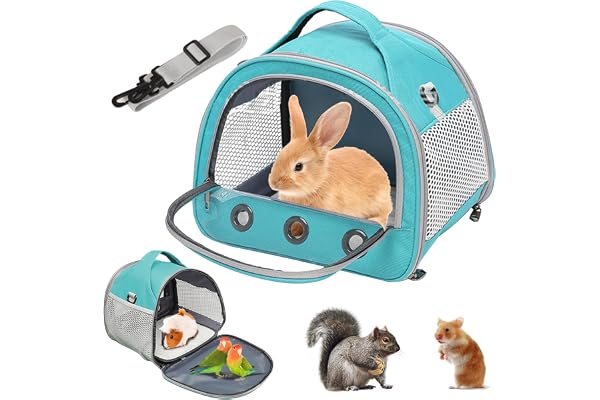 Sac De Transport Pour Petits Animaux, 30*27*21 Cm Sac De Voyage Pour Animal Domestique, Cage De Transport Portable Pour Petit Oiseau, Sac De Transport Pour Oiseaux Pour Oiseaux, Rats, Cochons D'inde