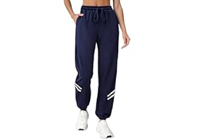 Uniexcosm Pantalones Deportivo Mujer Largos Pantalón de Chándal Mujer Suelto Casuales con Bolsillos y Cordón para Casual Fitness Jogging