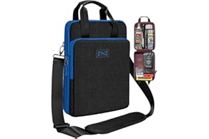 ZINZ Smukły i rozszerzalna torba podróżna na laptopa 12,9-13 cali do MacBook Air/Pro 13" M3/M2/M1, iPad Air/Pro 13"