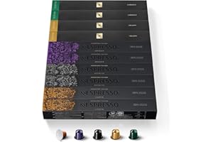 CAPSULE NESPRESSO ORIGINALI - Selezione Balanced da 100 Capsule Nespresso Caffè, Intensità da 4 a 10 (su 13), Linea Original, Capsule Riciclabili Nespresso