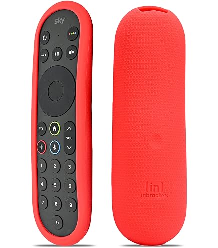 Custodia In Silicone Per Telecomando Sky Glass E Sky Q - Compatibile Con EC101/EC060/EC055/EC050, Antiscivolo E Leggera - 3