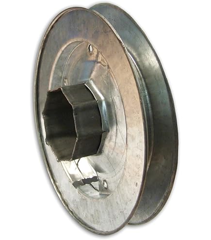 Puleggia In Acciaio Zincato Per Tapparelle &Oslash;180 Mm - Per Nastri 22 Mm E Alberi &Oslash;61 Mm