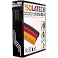 ISOLATECH Schrumpfschlauch 2:1 Mini Box ohne Kleber schwarz Ø12,7mm 6 Meter für KFZ USB Elektro Kabel Camping Zubehör Reparat