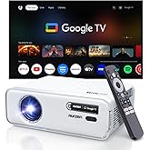 Aurzen EAZZE D1 GTV projekt&ouml;r, Google TV akıllı projekt&ouml;r, WiFi ve Bluetooth, Netflix resmi lisanslı, otomatik odaklama ve Ke