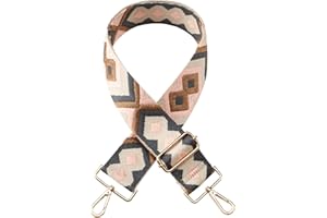 Dresime Bandouliere pour Sac, 5cm De Large Sangle Sac Bandouliere, RéGlable 80-130cm Bandouliere pour Sac A Main pour Sacoche Femme Sacs Accessoires De Bricolage - 16