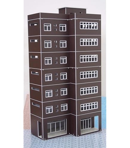Modellbau-Polizeirevier Für Deine Modelleisenbahn – HO 1:87 Von Outland Models