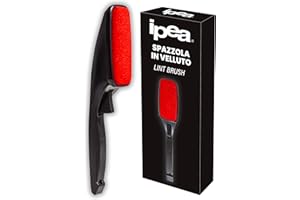 IPEA Brosse en Velours pour vêtements, canapés, Meubles rembourrés - Brosse rotative Polyvalente pour enlever Les Cheveux, Les Poils, Les Poils d'animal des Tissus, Les suèdes et Les Velours
