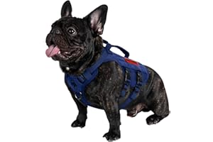 OneTigris Uprząż dla Psa Aire Mesh - Regulowana, Ultra Oddychająca, dla Dużych/Średnich Psów, z 2 Uchwytami, Kamizelka na Klatkę Piersiową