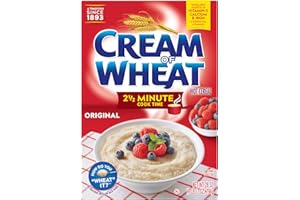 CREAM OF WHEAT Stove Top Hot Cereal, Original, 2 1/2 Minute Cook Time, 28 Ounce