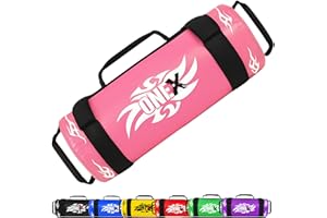 ONEX Power Bag Weighted Sandbag for Strength Training, Functional Fitness, MMA, Boxing, and Home Gym – Durable PU Leather, Secure Grip, Multiple Weights Available (5kg-20kg)