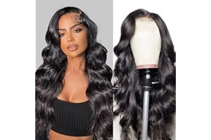 ALIPOP 26Inch 13x4 HD Lace Front Wigs Human Hair Wigs Body Wave Glueless Lace Wig Human Hair Wigs For Women Ear To Ear Long Transparent Lace Frontal Brazilian Human Hair Wig 180%