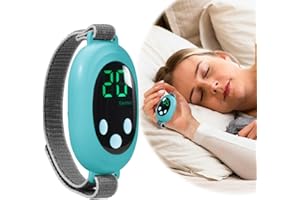 MADGININE Sleep Aids for Adults Anxiety Relief and Insomnia Portable Sleep Aid Device USB Charging Microcurrent Holding Instrumental with Comfortable Adjustable Strap