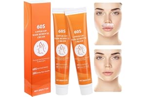 Vibbang 2 Pièces Crème Dépilatoire Pour Le Visage, Épilation De La Lèvre Supérieure, Hair Removal Cream, Upper Lip Hair Cream, Crème Dépilatoire Apaisante Pour Le Visage Et Le Corps, Adapté à Tous (3)