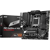 マザーボード MSI PRO B650M-A WIFI AMD Ryzen 7000 AM5 PRO B650M-A WIFI