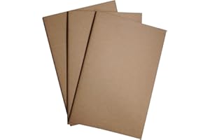 WANDERINGS A5 Lined Travelers Notebook Insert / A5 Journal Refill | 5.5" x 8.3" / 14cm x 21cm | 3 Booklets, 240 Lined Pages | Travelers Notebook Refills for Journals, Diaries, Planners