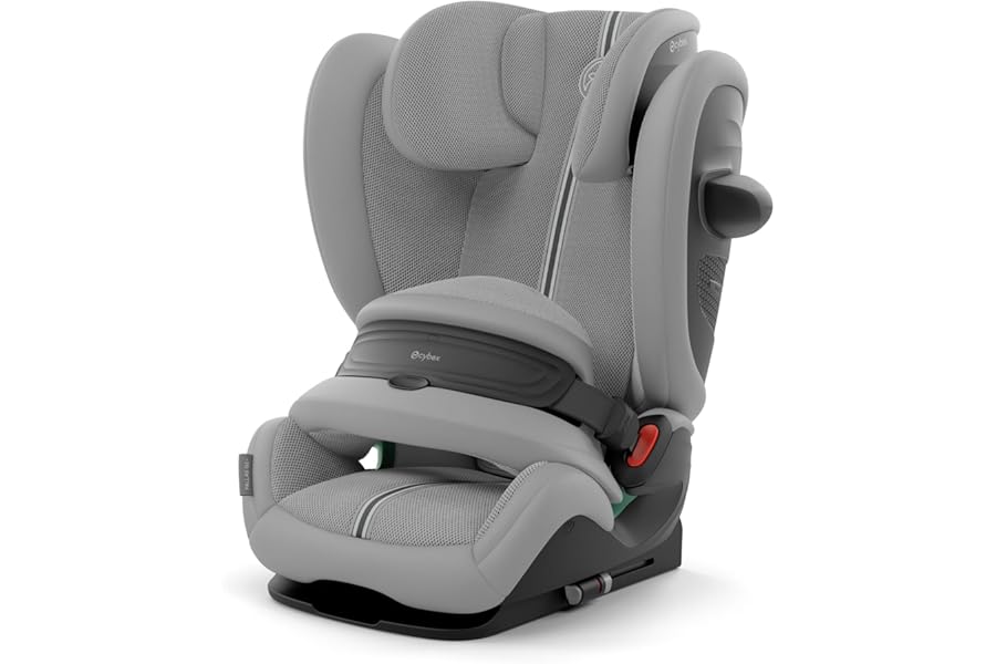 CYBEX Gold Pallas G3 i-Size Plus Car Seat, 76 - 150 cm, from approx. 15 months to approx. 12 years (approx 9 to 50 kg), Stone Grey
