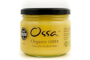 Ossa Organic Ghee | Traditional clarified butter from British Cows grassfed to organic standards I Parent (Ghee Single)