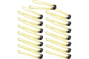 AIR SWIMMERS 15 Bandas de Goma para tirachinas, elásticos de catapulta, tracción Potente, Estiramiento 6 Veces, 3000 Disparos, para Tiro al Blanco al Aire Libre y Juegos de Caza