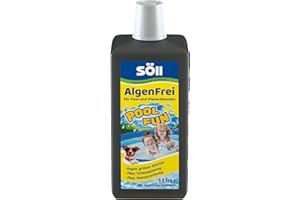 Söll 83690 PoolFun AlgenFrei 1 l - Poolreiniger gegen Algen, Wasserpflege für Pool Planschbecken Kinderpool Swimmingpool Whirlpool