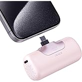 iWALK Power Bank Portátil 5500mAh de Nueva Generación - Cargador Rápido 22.5W USB-C,Batería Externa Compacta para iPhone 17/1