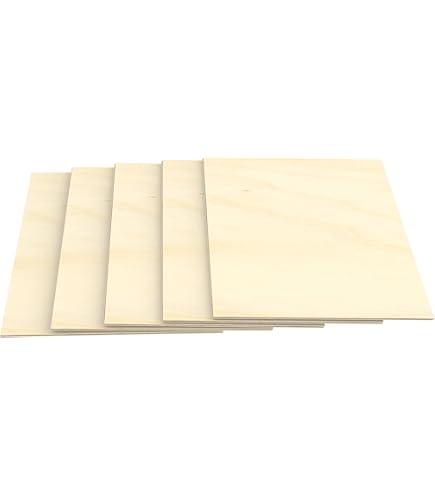 Pannello Compensato Pioppo 1,2x90x125 Cm - Colore Bianco Panna, Verniciabile