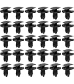 VVO Fasteners- witte plastic clips. Achterklepbekleding. Compatibel met sommige Toyota Yaris, RAV4, Auris, Prius, Land Cruiser, (Pack van 10 clips