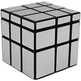 Meishine&reg; 3 x 3 x 3 Magic Cube Silver Mirror Cube Speed k&uuml;p
