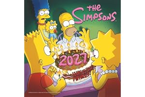 The Simpsons Broschurkalender 2027: Wandplaner für alle Dates mit Homer, Marge und Co. Tolle Bilder aus der beliebten TV-Serie im Format 30,5 x 30,5 cm (geöffnet 30,5 x 61 cm)