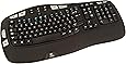 Logitech Wireless Keyboard K350, QWERTY UK English Layout - Black