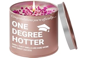 PRSTENLY Graduation Gifts for Her, Scented Candles in Metal Jars Graduation Gift for Granddaughter Daughter Sister Friends, College University School Grad Presents