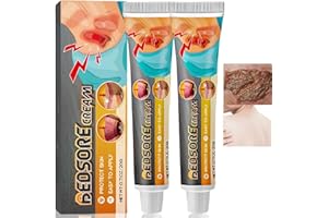 XINYIG 2Pcs Bed Sore Cream,Pressure Sore Cream,Bed Sore Wound Treatment Cream,Pressure Sore Relief Cream,Cold Sore Treatment,Bedsore Wound Care,Fast Acting and Soothing Formula,Barrier Cream for Bed Sores
