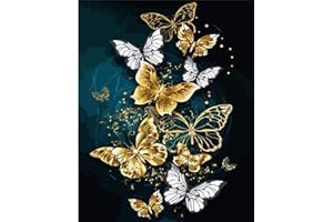 Peinture Diamant 5d Complet, JanFebMar Diamond Painting Animaux/Paysage Personnalisé Enfants,Kit de Peinture Diamantée DIY Pour Enfants, Décoration Murale d'intérieur Avec Outils