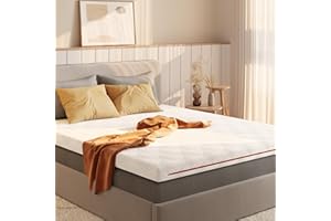Sweetnight Materasso Topper 160 x 190 cm Altezza 10 cm, Coprimaterasso in Memory Foam con Infusione di Gel Rinfrescante a 5 Zone, Può dormire su entrambi i lati, livello di durezza H2, H3